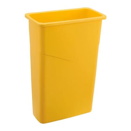 Gec Global Industrial Slim Trash Can 23 Gallon Yellow XDL-90D-YL